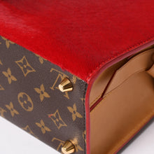 画像をギャラリービューアに読み込む, 極美品 LOUIS VUITTON×Christian Louboutin ルイヴィトン×クリスチャンルブタン アイコノクラスト ハンドバッグ M41234 ハラコ ゴールド金具 中古 4a002536
