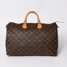 Load image into Gallery viewer, 極美品 LOUIS VUITTON ルイヴィトン モノグラム スピーディ40 M41106 ブラウン ゴールド金具 中古 4b009319