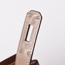 画像をギャラリービューアに読み込む, 極美品 HERMES エルメス BIRKIN バーキン35 エトープ シルバー金具 ヴォースイフト ハンドバッグ □K刻印 中古 4a002718