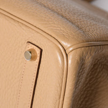 画像をギャラリービューアに読み込む, 極美品 HERMES エルメス BIRKIN バーキン35 ベージュ ゴールド金具 トリヨンクレマンス ハンドバッグ ◻︎L刻印 中古 4a002719
