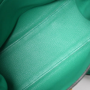 Unused Hermes Kelly Ad PM Togo Mint Gold Hardware Z Engraved Rucksack Bag 4a002720