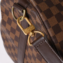 画像をギャラリービューアに読み込む, 極美品 LOUISVUITTON ルイヴィトン ボストンバッグ N41414 キーポルバンドリエール55 ダミエエベヌ ゴールド金具 中古 4a002820