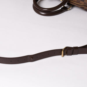 極美品 LOUISVUITTON ルイヴィトン ボストンバッグ N41414 キーポルバンドリエール55 ダミエエベヌ ゴールド金具 中古 4a002820