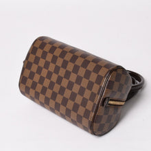画像をギャラリービューアに読み込む, 極美品 LOUIS VUITTON ルイヴィトン ダミエリベラミニ ダミエキャンバス ミニボストンバッグ ブラウン ゴールド金具 N41436 中古 4a002816