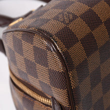 画像をギャラリービューアに読み込む, 極美品 LOUIS VUITTON ルイヴィトン ダミエリベラミニ ダミエキャンバス ミニボストンバッグ ブラウン ゴールド金具 N41436 中古 4a002816