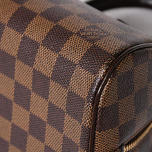 画像をギャラリービューアに読み込む, 極美品 LOUIS VUITTON ルイヴィトン ダミエリベラミニ ダミエキャンバス ミニボストンバッグ ブラウン ゴールド金具 N41436 中古 4a002816