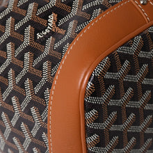 Load image into Gallery viewer, 新品未使用 GOYARD ゴヤール プティフロ バケット バッグ ブラウン ショルダーバッグ コーティングキャンバス カーフスキン 中古 4a002811