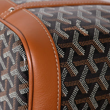 Load image into Gallery viewer, 新品未使用 GOYARD ゴヤール プティフロ バケット バッグ ブラウン ショルダーバッグ コーティングキャンバス カーフスキン 中古 4a002811
