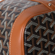 Load image into Gallery viewer, 新品未使用 GOYARD ゴヤール プティフロ バケット バッグ ブラウン ショルダーバッグ コーティングキャンバス カーフスキン 中古 4a002811