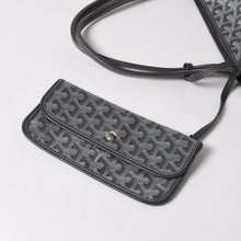 画像をギャラリービューアに読み込む, GOYARD ゴヤール SAINT LOUIS GM サンルイGM グレー トートバッグ PVCコーティングキャンバス 美品 中古 4a002813