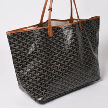 Load image into Gallery viewer, 極美品 GOYARD ゴヤール SAINT LOUIS GM サンルイGM ブラウン トートバッグ PVCコーティングキャンバス 中古 4a002809