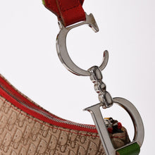 画像をギャラリービューアに読み込む, 極美品 Christian Dior クリスチャンディオール ラスタトロッター サドルバッグ ガリアーノ期 2004AW ラスタカラー シルバー金具 RU0046 中古 4a002887