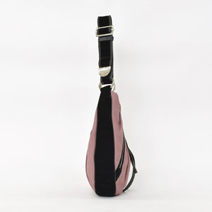 YVES SAINT LAURENT Yves Saint Laurent Monsaba Shoulder Bag Pink Canvas 120435・002058 Used 4a002747