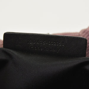 YVES SAINT LAURENT Yves Saint Laurent Monsaba Shoulder Bag Pink Canvas 120435・002058 Used 4a002747