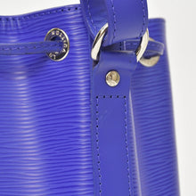 画像をギャラリービューアに読み込む, LOUIS VUITTON ルイヴィトン ノエBB ショルダーバッグ 巾着型 エピレザー M40845 フィグ パープル シルバー金具 美品 中古 4a003466