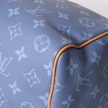 画像をギャラリービューアに読み込む, 新品同様 LOUIS VUITTON ルイヴィトン スピーディ P9 バンドリエール 30 ハンドバッグ M13904 モノグラム シルクブルー 中古 4a002751