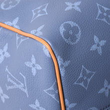 画像をギャラリービューアに読み込む, 新品同様 LOUIS VUITTON ルイヴィトン スピーディ P9 バンドリエール 30 ハンドバッグ M13904 モノグラム シルクブルー 中古 4a002751