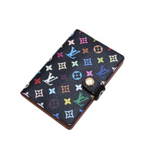 画像をギャラリービューアに読み込む, 新品同様 LOUIS VUITTON ルイヴィトン カルネ ドゥバル アジェンダ ミニ 手帳カバー M92652 モノグラム マルチカラー 村上隆 中古 4a002557