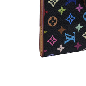 新品同様 LOUIS VUITTON ルイヴィトン カルネ ドゥバル アジェンダ ミニ 手帳カバー M92652 モノグラム マルチカラー 村上隆 中古 4a002557