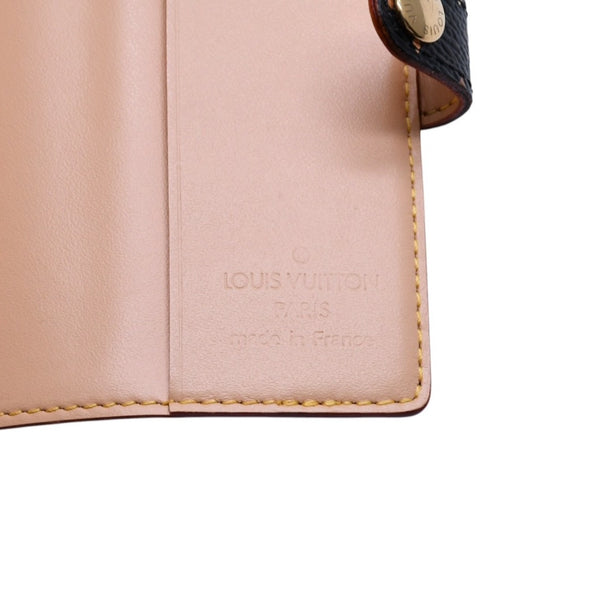 新品同様 LOUIS VUITTON ルイヴィトン カルネ ドゥバル アジェンダ ミニ 手帳カバー M92652 モノグラム マルチカラー 村上隆 中古 4a002557
