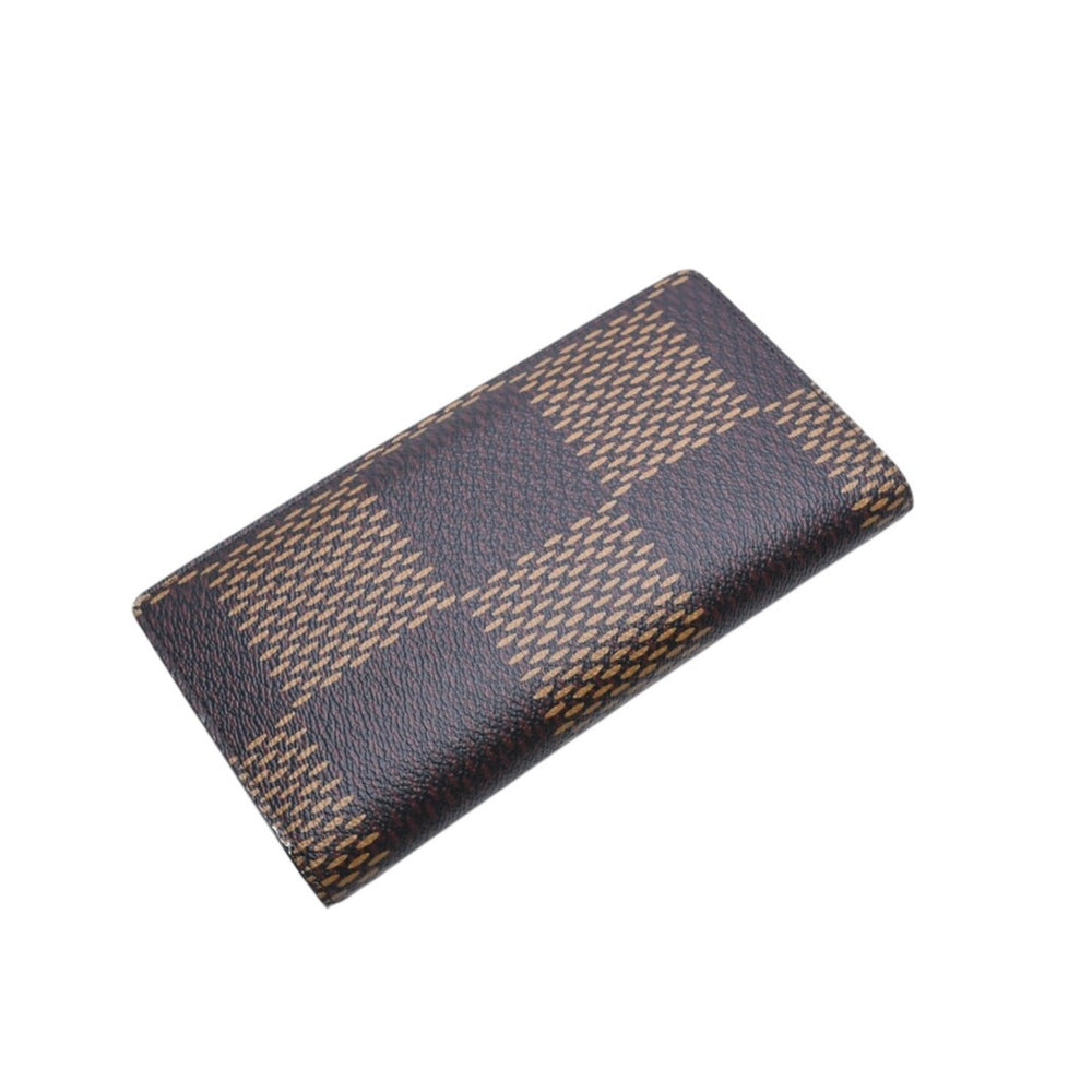 LOUIS VUITTON × NIGO Portefeuille Brother Long Wallet N60393 Damier Giant Brown Good Condition Used 4a002554