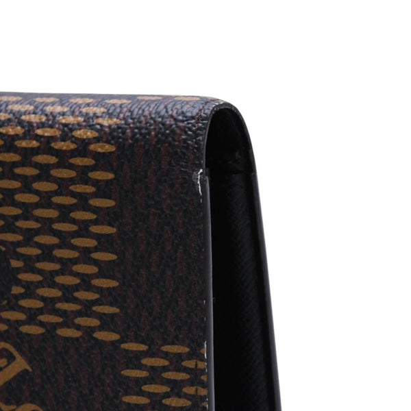 LOUIS VUITTON ルイヴィトン × NIGO ニゴー ポルトフォイユ ブラザ 長財布 N60393 ダミエ ジャイアント ブラウン 美品 中古 4a002554