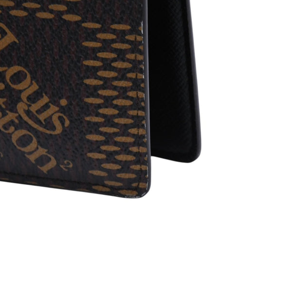 LOUIS VUITTON ルイヴィトン × NIGO ニゴー ポルトフォイユ ブラザ 長財布 N60393 ダミエ ジャイアント ブラウン 美品 中古 4a002554