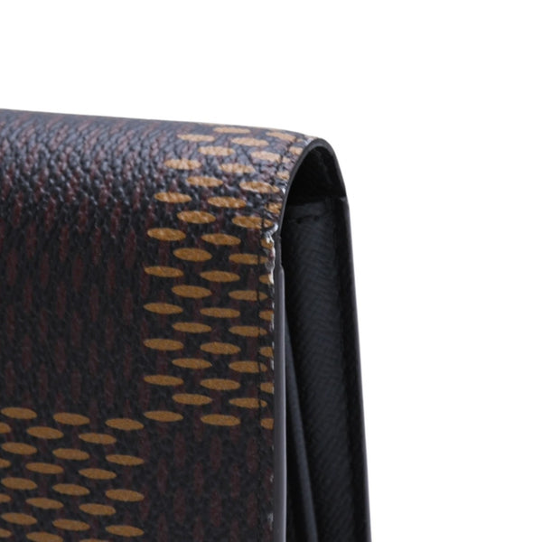 LOUIS VUITTON ルイヴィトン × NIGO ニゴー ポルトフォイユ ブラザ 長財布 N60393 ダミエ ジャイアント ブラウン 美品 中古 4a002554