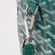画像をギャラリービューアに読み込む, 新品同様 GOYARD ゴヤール アルパンMM リュック バックパック キャンバス グリーン シルバー金具 中古 4a002791