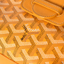 画像をギャラリービューアに読み込む, 極美品 GOYARD ゴヤール サイゴン ミニ ソフトバッグ 2WAY ハンドバッグ SAIGONMINTY08CL08P イエロー シルバー金具 中古 4a002475