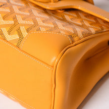 画像をギャラリービューアに読み込む, 極美品 GOYARD ゴヤール サイゴン ミニ ソフトバッグ 2WAY ハンドバッグ SAIGONMINTY08CL08P イエロー シルバー金具 中古 4a002475