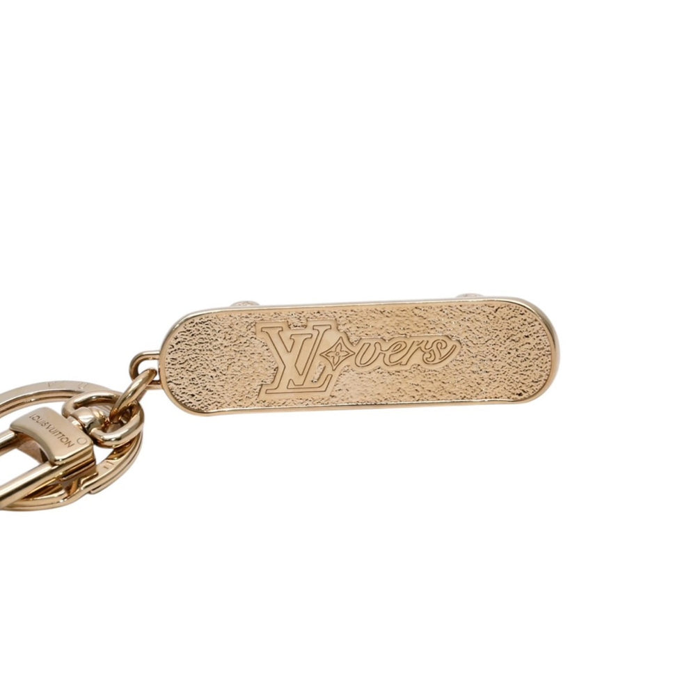 LOUIS VUITTON Keychain LV Skateboard M02187 Pharrell Williams Monogram Gold Good Condition Used 4a002757