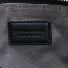 画像をギャラリービューアに読み込む, 新品未使用 BOTTEGAVENETA ボッテガヴェネタ イントレチャート クラッチバッグ セカンドバッグ ポーチ B08075698G ブラック 中古 4a002764