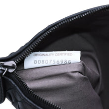 画像をギャラリービューアに読み込む, 新品未使用 BOTTEGAVENETA ボッテガヴェネタ イントレチャート クラッチバッグ セカンドバッグ ポーチ B08075698G ブラック 中古 4a002764
