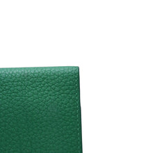 画像をギャラリービューアに読み込む, HERMES エルメス ドゴン コンパクトウォレット 二つ折り財布 □R刻印 トゴ バンブー シルバー金具 2014年製 美品 中古 4a002759