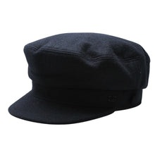 画像をギャラリービューアに読み込む, 極美品 CHANEL シャネル Black ブラック Hat ハット ココマーク LAINE WOOL ウール サイズM 中古 4a002711