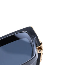 画像をギャラリービューアに読み込む, LOUIS VUITTON ルイヴィトン サングラス Z1165E 1.1 ミリオネア ブラック 58□17 145 ゴールド金具 美品 中古 4a002375
