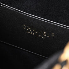 画像をギャラリービューアに読み込む, 新品未使用 CHANEL シャネル 26SS CHANEL 25 ミニ ワンショルダーバッグ AS5631 ランダム番台 ココマーク デニム ブラック 中古 4a002521