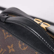画像をギャラリービューアに読み込む, LOUIS VUITTON ルイヴィトン サントンジュ ショルダーバッグ モノグラムキャンバス ノワールカーフレザー ダブルタッセル M43555 ブラウン ブラック 美品 中古 4a002512