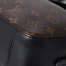 画像をギャラリービューアに読み込む, LOUIS VUITTON ルイヴィトン サントンジュ ショルダーバッグ モノグラムキャンバス ノワールカーフレザー ダブルタッセル M43555 ブラウン ブラック 美品 中古 4a002512