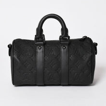 画像をギャラリービューアに読み込む, 極美品 LOUIS VUITTON ルイヴィトン キーポル バンドリエール25 ショルダーバッグ ハンドバッグ ブラック モノグラムアンプラント M20900 中古 4a002464