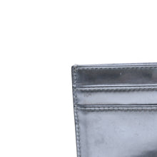 画像をギャラリービューアに読み込む, CHRISTIAN DIOR クリスチャンディオール カードケース 名刺入れ メタリック グレー シルバー金具 24-MA-0145 中古 4a002782