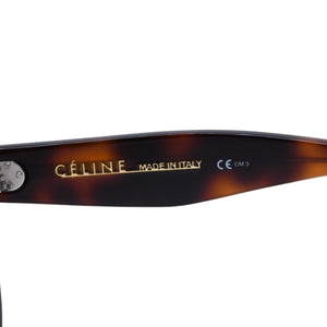 極美品 CELINE セリーヌ サングラス アイウェア CL41061/F/S 05LXM サイズ52□20 150 べっ甲カラー フィービー期 中古 4a002778