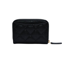 画像をギャラリービューアに読み込む, 極美品 CHANEL シャネル クラシックジップコインパース 小銭入れ AP0216 ランダム番台 ココマーク キャビアスキン ブラック 中古 4a002546