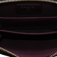 画像をギャラリービューアに読み込む, 極美品 CHANEL シャネル クラシックジップコインパース 小銭入れ AP0216 ランダム番台 ココマーク キャビアスキン ブラック 中古 4a002546