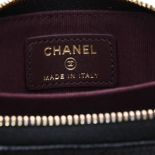 画像をギャラリービューアに読み込む, 極美品 CHANEL シャネル クラシックジップコインパース 小銭入れ AP0216 ランダム番台 ココマーク キャビアスキン ブラック 中古 4a002546