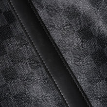 画像をギャラリービューアに読み込む, 極美品 ルイヴィトン LOUIS VUITTON キーポル バンドリエール 55 ボストンバッグ ダミエ グラフィット ブラック N41413 中古 4a002792