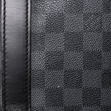 画像をギャラリービューアに読み込む, 極美品 ルイヴィトン LOUIS VUITTON キーポル バンドリエール 55 ボストンバッグ ダミエ グラフィット ブラック N41413 中古 4a002792