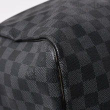 画像をギャラリービューアに読み込む, 極美品 ルイヴィトン LOUIS VUITTON キーポル バンドリエール 55 ボストンバッグ ダミエ グラフィット ブラック N41413 中古 4a002792