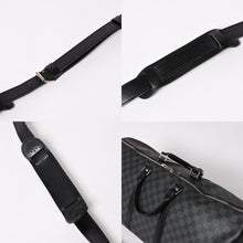 画像をギャラリービューアに読み込む, 極美品 ルイヴィトン LOUIS VUITTON キーポル バンドリエール 55 ボストンバッグ ダミエ グラフィット ブラック N41413 中古 4a002792